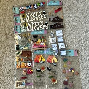 Jolee’s dimensional scrapbooking stickers bundle majority are NWT